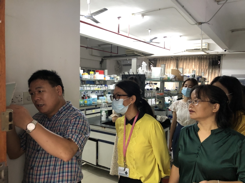 生命科学技术学院开展2020-2021学年第一学期期初实验室安全检查